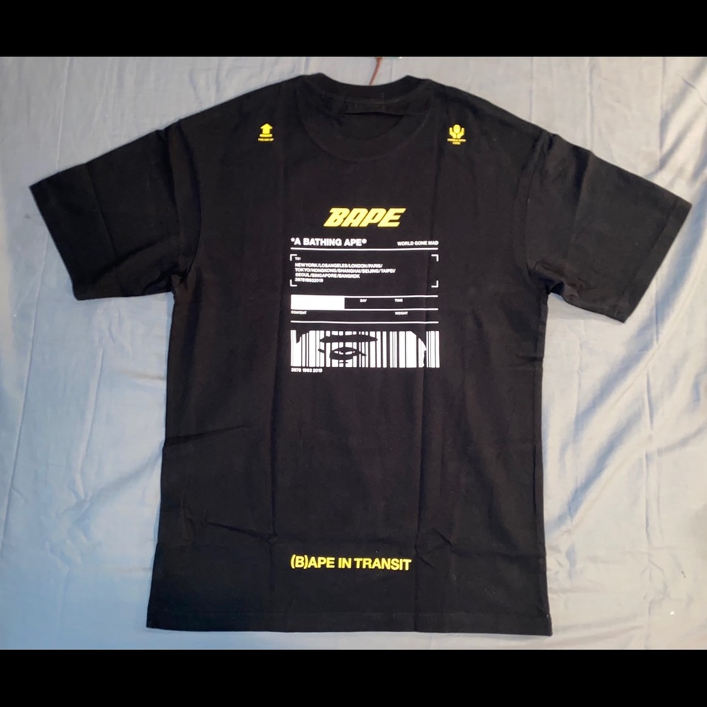 Bape In Transit Tee MENS - Picture 2 of 4